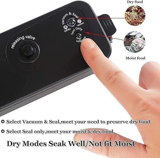 Portable Multi-functional Food Vacuum Sealer By Zomaax