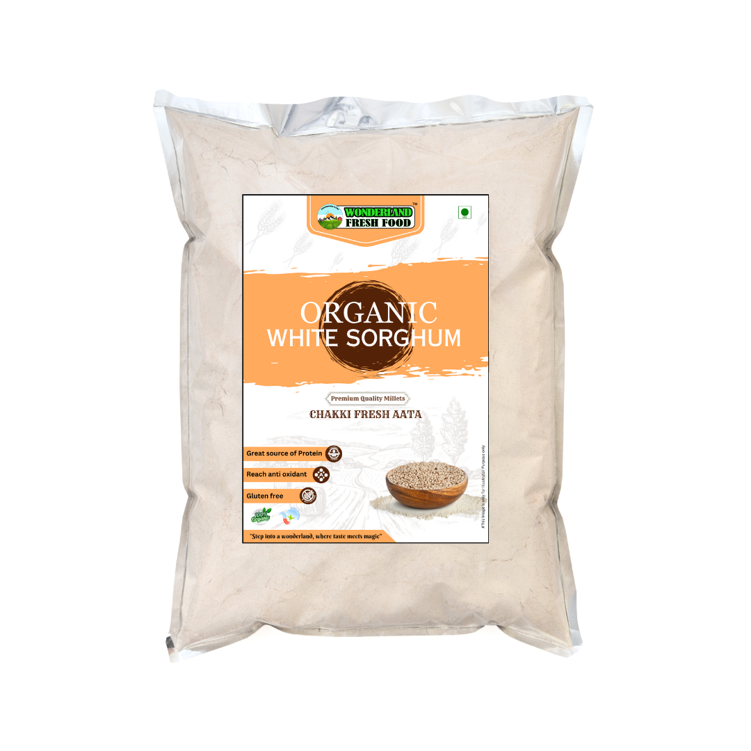 Jowar Atta | Sorghume Flour | Sorghum Millet Flour | Stone Ground Chakki Fresh Atta